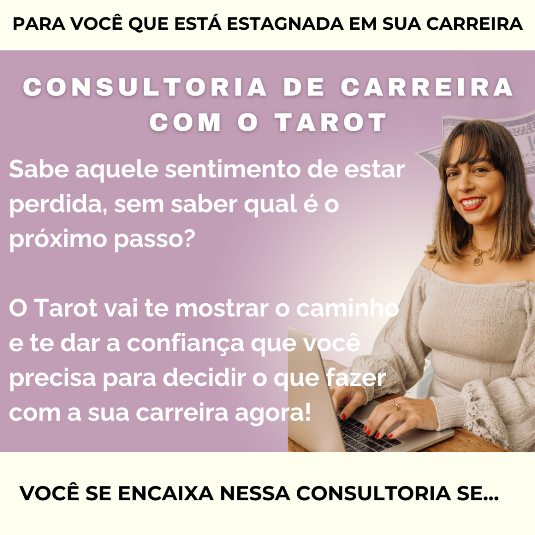CONSULTORIA DE CARREIRA COM O TAROT