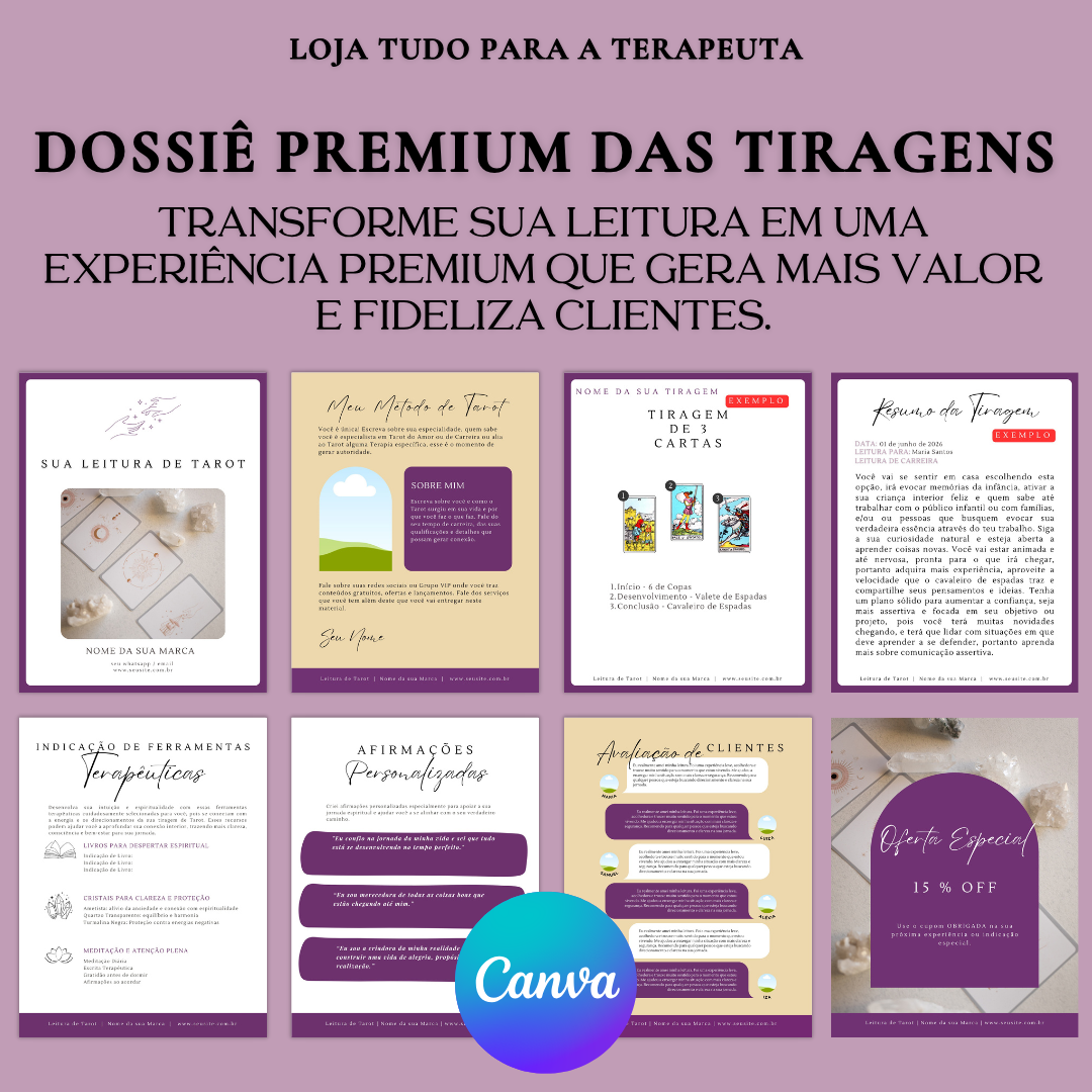 DOSSIÊ PREMIUM DA TIRAGEM
