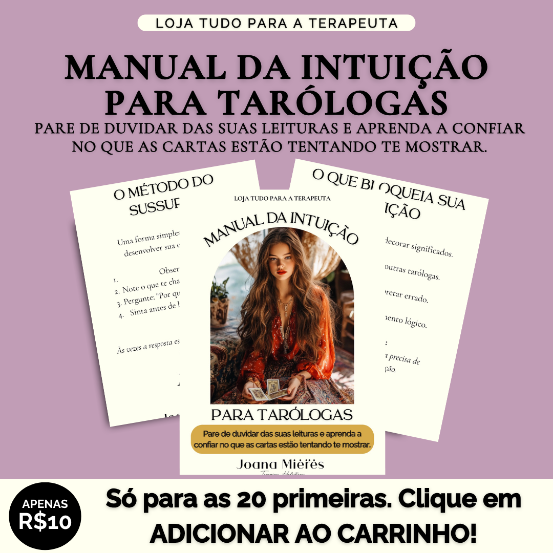 MANUAL DA INTUIÇÃO PARA TARÓLOGAS