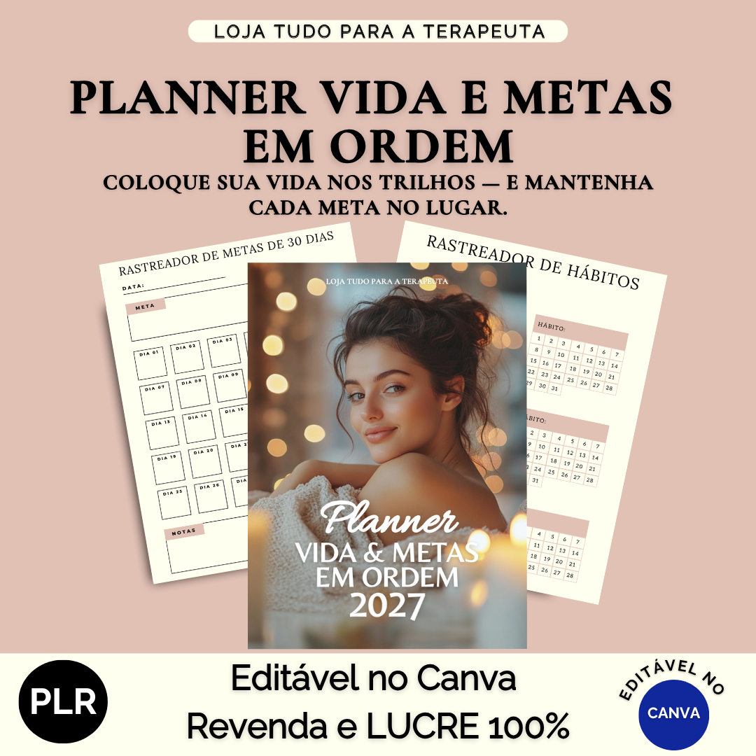 PLANNER VIDA & METAS EM ORDEM 2027