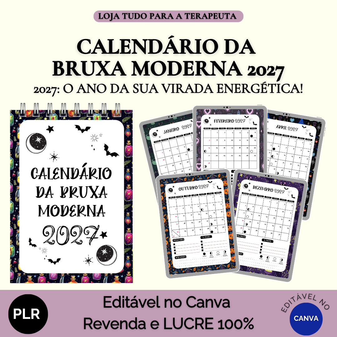 CALENDÁRIO DA BRUXA MODERNA 2027
