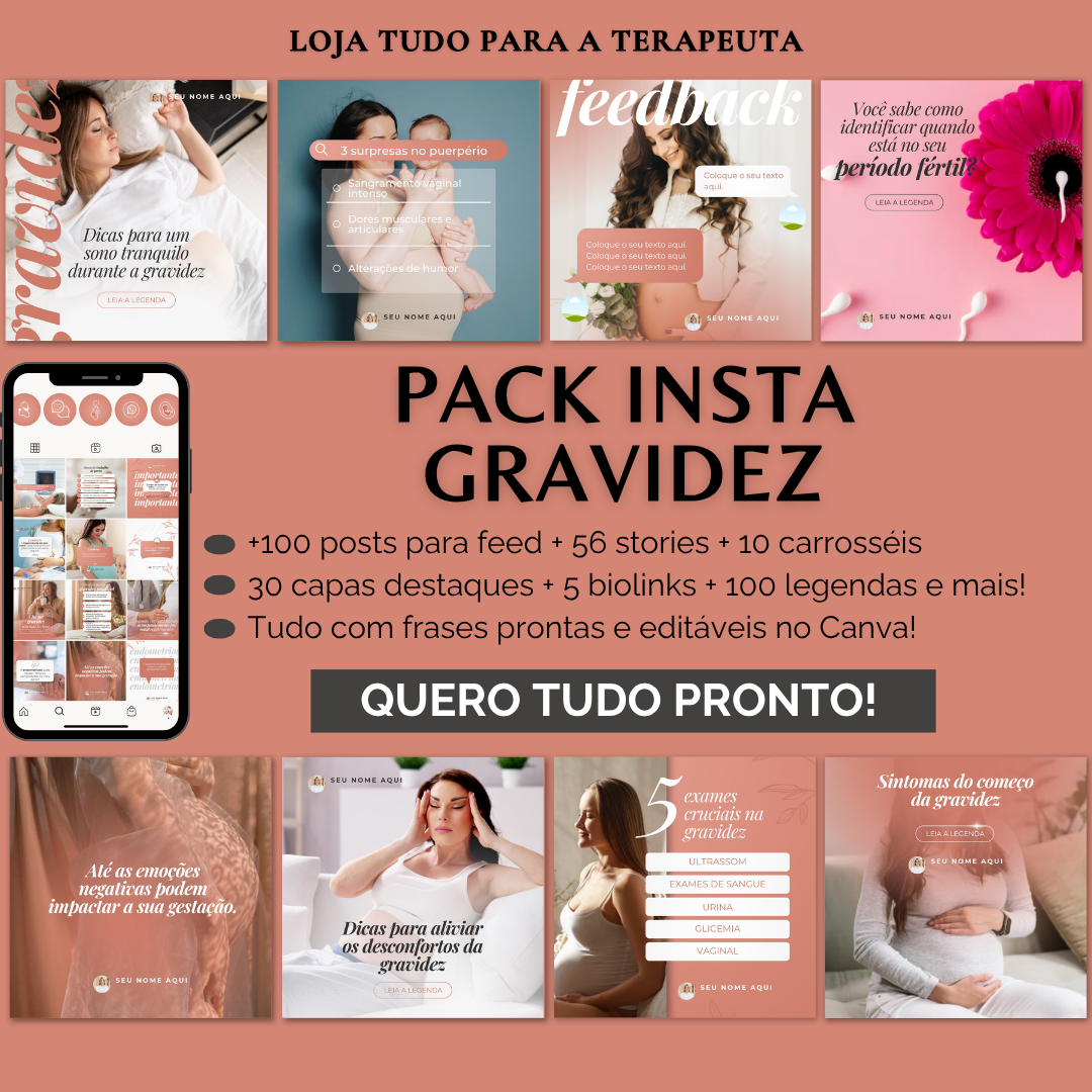 PACK INSTA GRAVIDEZ