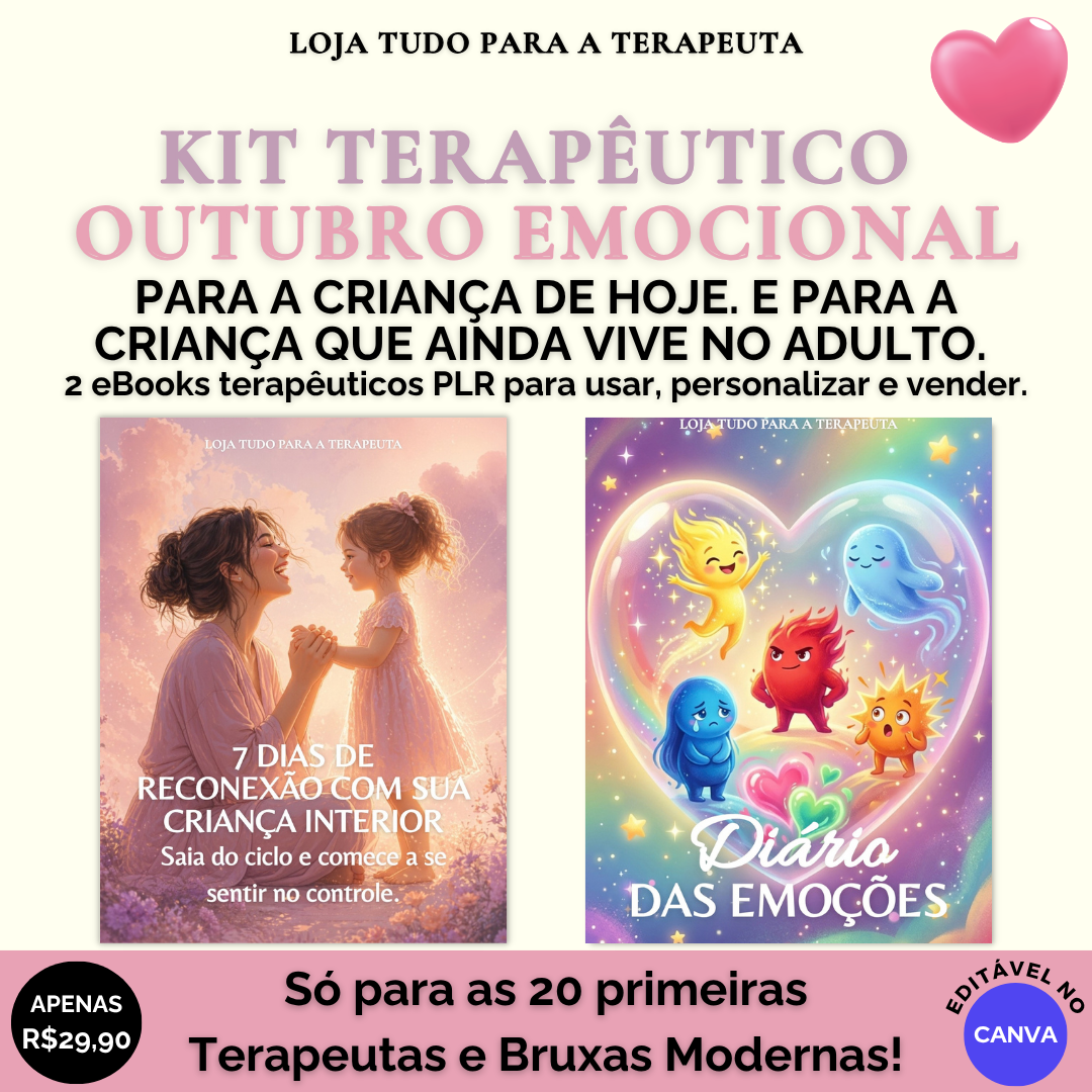 KIT TERAPÊUTICO OUTUBRO EMOCIONAL